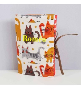 Protège carnet de santé personnalisé - Chat