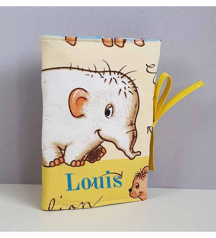 Protège carnet santé Personnalisé  - Thème Jungle