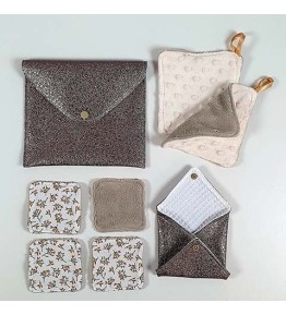 Coffret Valentine Bronze huit accessoires