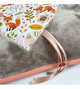 Plaid Personnalisée Bébé  - Motif Renard