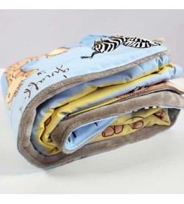 Plaid Chaud Personnalisé Enfant - Modèle Jungle