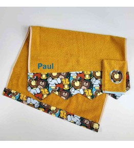 Serviette de Toilette Enfant Camel Personnalisée - Afrique