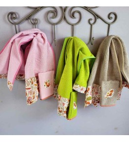 Serviette de Bain Eponge - Motif Renard
