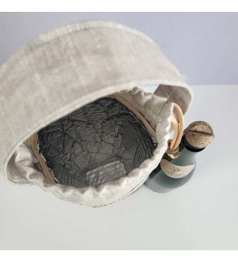 Sac Isotherme Fraicheur Bouteille Champagne - Modèle Ecorce