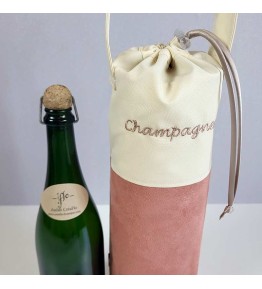 Sac à Bouteille Rose - Sac Isotherme une bouteille