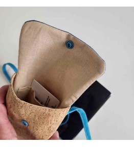 Intérieur coton avec poche de la pochette téléphone CréaFlo