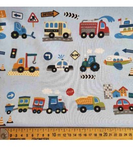 Tissu à motifs enfant facile à coudre