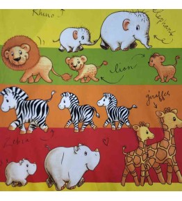 Tissu aux couleurs vives pour les enfants joyeux