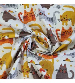 Tissu pour les amoureux des chats