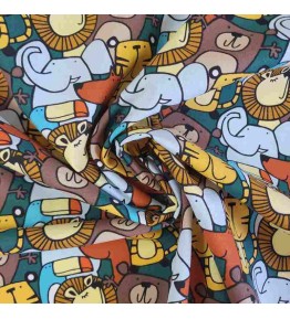 Tissu haut en couleur pour la confection d'accessoires de chambre d'enfant