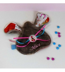 Doudou Plat Fille - Doudou Souris Circus