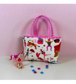 Sac à Goûter Maternelle Personnalisé - Motif Circus