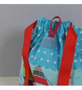 Sac à Dos Garçon bleu - Pirate