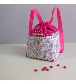 Sac à dos Enfant Maternelle - Château de Princesse