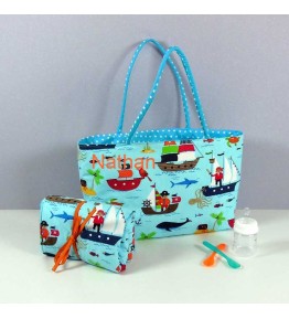 Sac à Langer Garçon - Sac bébé Pirate