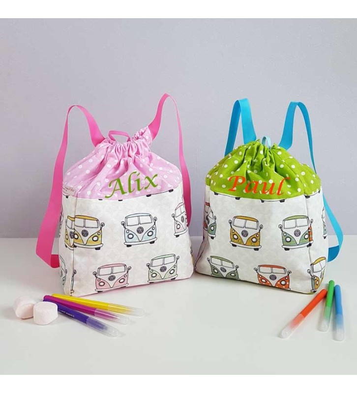 Sac à Dos Garçon et Fille Maternelle - Combi VW