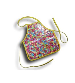 Tablier plastique enfant 2-4 ans Smarties