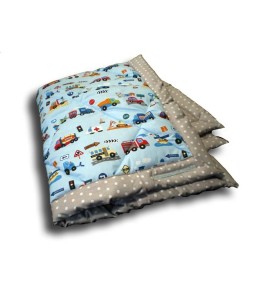 Edredon personnalisé bébé 80x100 cm motif camion