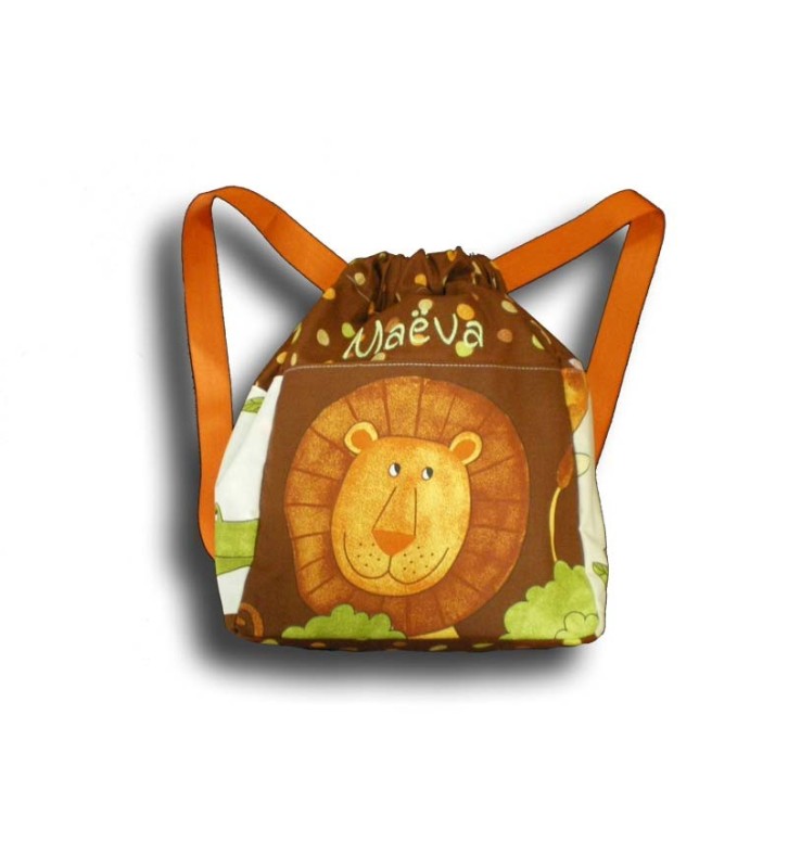 sac à dos pour enfant lion chococo