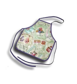 Tablier plastique enfant 2-4 ans plastique thème cup cakes