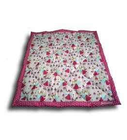 Plaid enfant 100 x 120 cm Fée rose