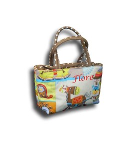 Trousse de toilette fille personnalisée motif Cirque