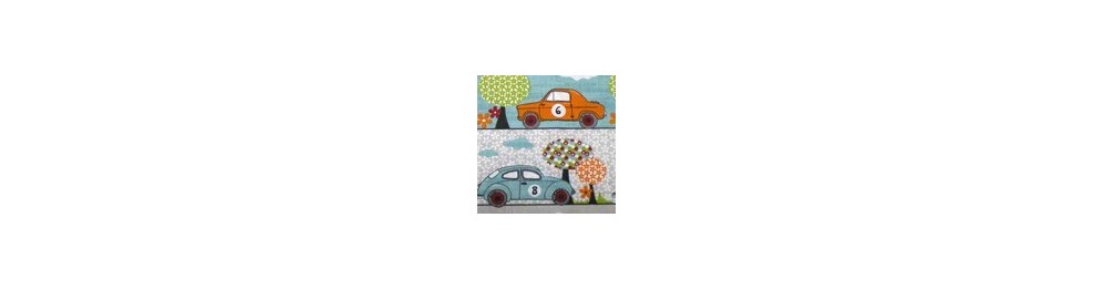 Collection garçon - Créations personnalisées motif voiture de course