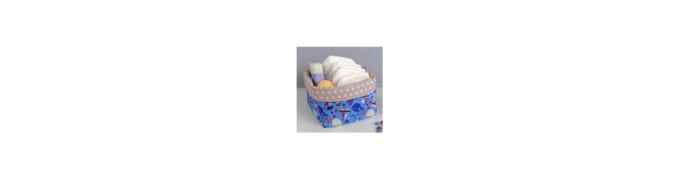 Panier de Toilette spécial bébé - Rangement couches et produits bébé